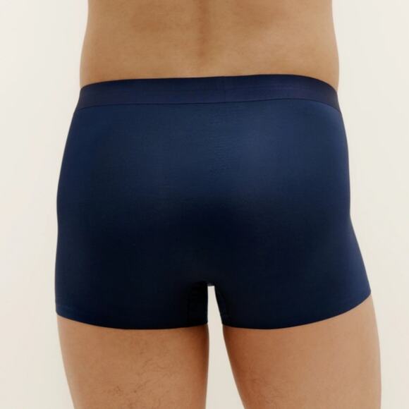 NEW Neiwai Men's Modal Boxer Brief 2.0 Two Piece Set Navy And Teafleaf Brown - Picture 4 of 12